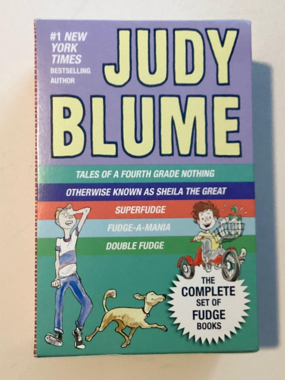 The Complete Set of Fudge Books by Judy Blume - 5 Book Boxed Set